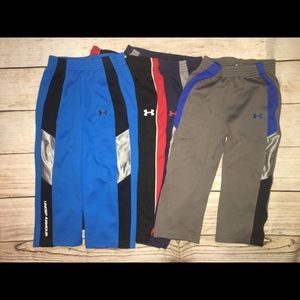 Lot of Under Armour toddler boy pants 2t